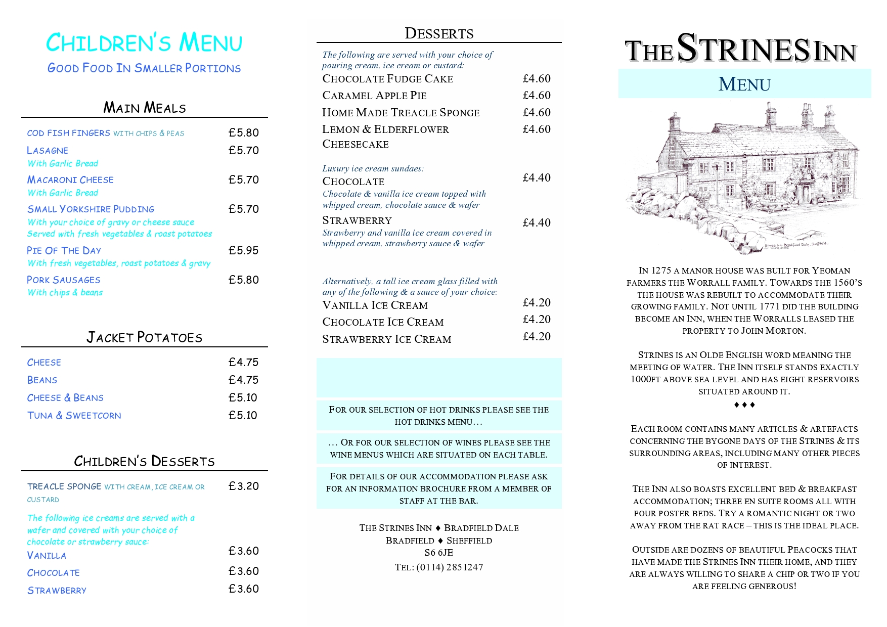 Real Ales Sheffield The Strines Inn